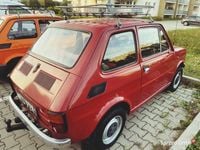 Używany Fiat 126 1981 Bordowy Hatchback