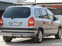 używany Opel Zafira 2001r. 1,8 Benzyna + Gaz 7 FOTELI klimatyzacja Alufelgi ELEKTR…