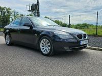 Używany BMW 520 163 KM (119 kW) 2008 Czarny (metalik, perła) Sedan/Limuzyna