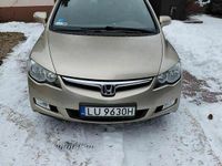 Używany Honda Civic 140 KM (102 kW) 2008 Żółtozłoty Sedan/Limuzyna