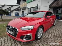 Używany Audi A5 Sportback S-line plus 204 KM (150 kW) 2021 Czerwony Hatchback