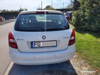 używany Skoda Fabia II kombi 1,2; biała, benzyna, 2012r. 100 tyś. km zadbana