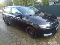 używany Skoda Rapid Spaceback 1.6 TDI - Czarny Hatchback, Bogate Wyposażenie!