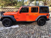 Używany Jeep Wrangler Unlimited 2023 Pomarańczowy SUV