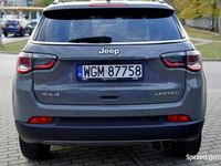 używany Jeep Compass salon Polska, serwisowany w ASO, 4x4 Limited.Irej.05.2020 F-R…