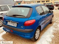 używany Peugeot 206 1.4dm 75KM 2001r. 195 321km