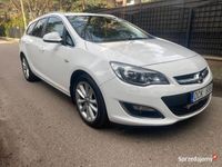 używany Opel Astra 1.4Turbo 140KM skóra klimatronik bezwypadkowa