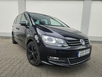 używany VW Sharan DSG # Panorama # Ksenony # Skóry # Ledy # II (2010-)