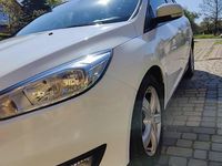 używany Ford Focus mk3 1.5 TDCi diesel 2016 95KM oszczędny, pojemny, biały