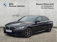 Używany BMW 540 Shadowline 340 KM (250 kW) 2022 Szary sophisto z brylantowym połyskiem metalizowany Sedan/Limuzyna
