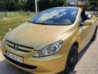 używany Peugeot 307 CC złoty cabrio 2.0 benzyna 2005