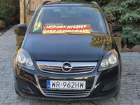 używany Opel Zafira 1.8B 140KM, 2012r, Org. Lakier, Automat, Przebieg 165tyś, 7 Osób