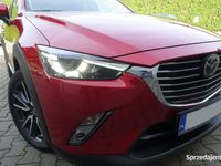 używany Mazda CX-3 2,0i BiLed Półskóra Alu Klimatronik Navi Zarejes…