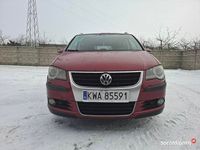 Używany VW Touran Cross 2009 Bordowy Minivan
