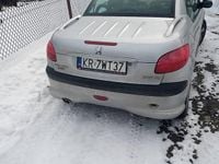 Używany Peugeot 206 CC 2002 Srebrny Kabriolet