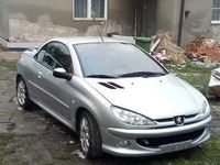 używany Peugeot 206 CC 1,6 benzyna w całości lub na części nie zmęcz