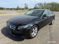 Używany Mercedes E200 Avantgarde 150 KM (110 kW) 2018 Czarny Sedan/Limuzyna