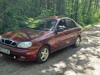 Używany Chevrolet Lanos 1999 Bordowy Sedan/Limuzyna