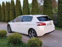 Używany Peugeot 308 GT-line 2015 Biały Sedan/Limuzyna