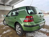 Używany VW Golf IV 2002 Zielony Sedan/Limuzyna
