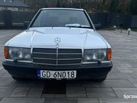używany Mercedes 190 W201Benz 2.0 klima podgrzewane fotele szyberdach stan kolekc…