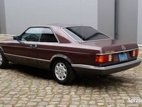 używany Mercedes S500 500SEC W126 Coupe California Automat LUXURYCLASSIC W126 (19…