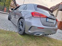 używany Mercedes A180 GWARANCJA AMG Multibeam Sam parkuje MBUX Asystent pasa