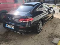 używany Mercedes C220 coupe 9g-tronic 194km panorama kamery 360