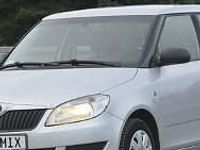 używany Skoda Fabia II 1.6TDI 4 osobowy ciężarowy Polski Salon FV23% klimatyzacja I wszy wł