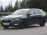 Używany Skoda Octavia 150 KM (110 kW) 2020 Czarny Sedan/Limuzyna