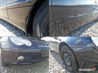Używany Mercedes C180 2002 Czarny Coupe