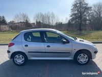 używany Peugeot 206 1.4 Benzyna, 125 tys km, Klimatyzacja, 5 Drzwi