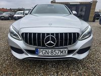 używany Mercedes C180 1.6 155ps Benzyna Xenon Full Led Navi Automat Alusy 19 Gwarancja