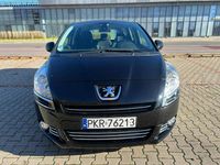 Używany Peugeot 5008 112 KM (82 kW) 2012 Czarny Minivan