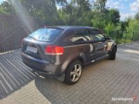 używany Audi A3 2,0 TDI Czarny metalic kompakt 3 drzwiowy.