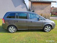 używany Opel Zafira B orginalny lakier usb 7osobowy