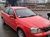 Używany Chevrolet Lacetti 2007 Czerwony Sedan/Limuzyna