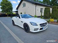 używany Mercedes SLK250 AMG 204ps automat biała perła mat