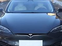 Używany Tesla Model S 386 kW (525 KM) 2018 Niebieski Hatchback