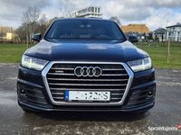 używany Audi Q7 s-line, 7 osób, fv23%, export