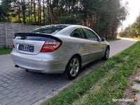 Używany Mercedes C180 2007 Srebrny Coupe