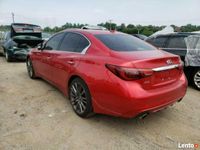 używany Infiniti Q50 2019, 3.0L, Red Sport, porysowany lakier