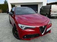 Używany Alfa Romeo Stelvio Ti 280 KM (205 kW) 2021 Czerwony ciemny (metalik, perła) SUV