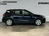 używany Seat Arona Xperience 1.0TSI 110KM M6 2022 r., salon PL, I wł., f. VAT, gwa…