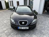 Używany Seat Leon 102 KM (75 kW) 2008 Czarny Sedan/Limuzyna