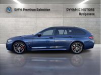 Używany BMW 530 Shadowline 252 KM (185 kW) 2021 Niebieski phytonic metalizowany Kombi