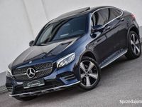 Używany Mercedes GLC300 AMG line 2018 Granatowy Coupe