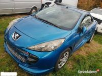 używany Peugeot 207 CC 1.6 THP 150 koni 2007 skóra navi USZKODZONY