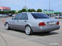 używany Mercedes E500 W140 LPG - 4 osobowy - bardzo bogate wyposażenie