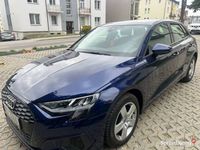 używany Audi A3 Sportback 30 TFSI 110 KM | 2022 | 19 386 km | Bezwypadkowe | Serwis